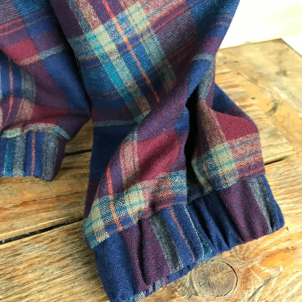 VTG 60s Pendleton Jacket XL Men Wool Bomber Coat Ricky Plaid Tartan‎ Fisherman